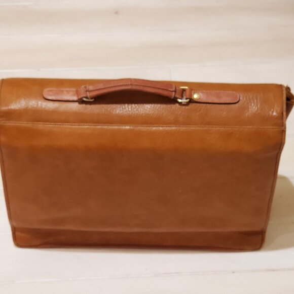 SAINT BORSE LEATHER SATCHEL - Picture 13 of 16